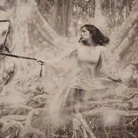 تابلو مخمل بسیار رویایی