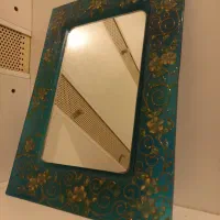 2 عدد آینه ی بزرگ و متوسط دست ساز و نایاب|آینه|ساری, |دیوار