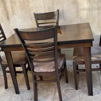 میز نهار خوری ۴نفره در حد نو|میز و صندلی غذاخوری|مشهد, رسالت|دیوار