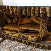 میز تلویزیون تمام چوب تنه درخت تزیینی دکوری|میز تلویزیون|تهران, مهران (سیدخندان)|دیوار