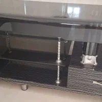 میز تلوزیون شیشه ای