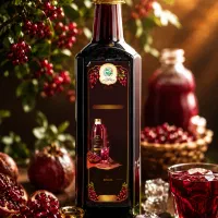 شربت زرشک با شکر نیشکر و عسل