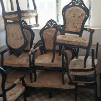 مبل چوبی ۹نفره