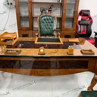 مبلمان اداری+میز مدیریت معرق شیک