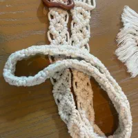 رومیزی گلدان مکرومه کاردست|پرده، رانر، رومیزی|محمدشهر, محمدشهر|دیوار