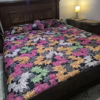 سرویس خواب دو نفره چوبی