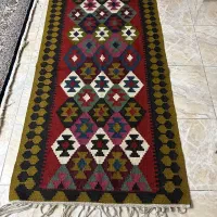 گلیم دستبافت|گلیم، جاجیم، گبه|کرمانشاه, |دیوار