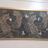 تابلو ایتالیایی برجسته و براق اکلیلی