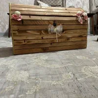 صندوقچه چوبی|صنایع دستی و سایر لوازم تزئینی|هشتگرد, شهرک المهدی|دیوار