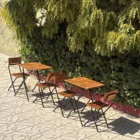 میز و صندلی چوبی (جهان مبل)