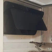 گاز طرح فر و هود لمسی کنترل دار