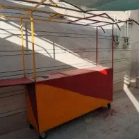 دکه فلافلی فولادچرخ دار،دومترونیمی،نو،|فروش مغازه و غرفه|اهواز, رسالت|دیوار