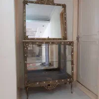 آینه کنسول و لوستر برنز اصل