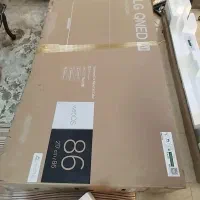 کارتن تلویزیون qned86t الجی اصلی کاملا سالم