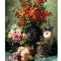 تابلو.فرش.دست بافت /و نخ.نقشه دست دوم|تابلو فرش|کرمانشاه, |دیوار