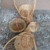 سبد یلدا حصیری قو ۴ عدد|صنایع دستی و سایر لوازم تزئینی|مشهد, دریادل|دیوار