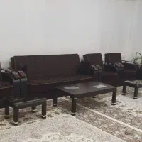 فروش مبل ۱۰نفره تخت خواب شو بدونه شکستگی وپارگی