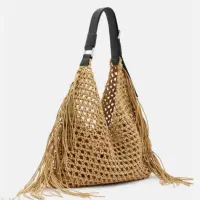 کیف مکرومه ساحلی