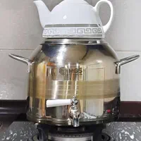 ست کتری و قوری استیل با کف چدن با تخفیف|قوری، کتری، قهوه‌ساز دستی|شهرکرد, |دیوار