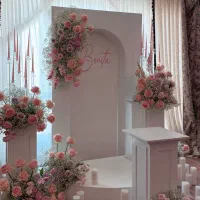 اجرای خفن ترین دیزاین تولدی بادکنک و گل ارایی