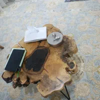 فروش سه عدد میز عسلی ژورنالی طبیعت