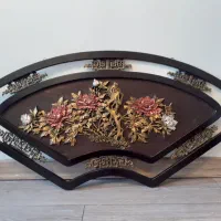 تابلو نقش برجسته چوبی