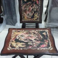 میز پذیرایی ۴ تایی تاشو چمدانی،چوب MDF براق|مبلمان خانگی و میز عسلی|رشت, گلسار|دیوار