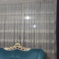 پرده پذیرایی واتاق خواب ودر بالکن