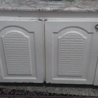 کابینت فلزی دو متری با سنگ