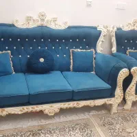 مبلمان ۷ نفره با میز و عسلی