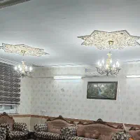 دو عدد لوستر ۸ شاخه برنج