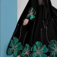 مانتو های مخمل سوزن دوزی و عباهای مجلسی