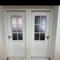 درب شیشه خور کلاسیک/چوبی/اتاق/سرویس/پلی اورتان|مصالح و تجهیزات ساختمان|رشت, سلیمانداراب|دیوار