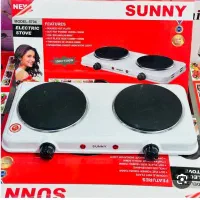 اجاق گاز ۲ شعله برقی رومیزی وتک شعله برند سانی