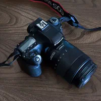 canon 80D +lens 18-135mm
