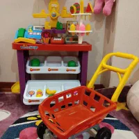 اسباب بازی(سوپرمارکت.کالسکه بازی.اسکوتر)