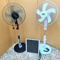 پنکه ایستاده خورشیدی و برقی