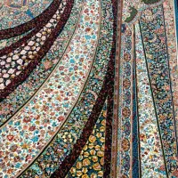 فرش ۹ متری ( ۲ تخته. هفتصد شانه)|فرش|قروه, |دیوار