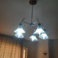 لوستر پذیرایی شیک|لوستر و چراغ آویز|شیراز, شهرک گلدشت حافظ‎|دیوار