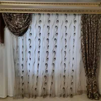 پرده سلطنتی بسیار زیبا