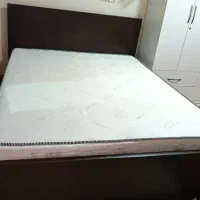 تخت دونفره وتشک طبی|تخت و سرویس خواب|شاهینشهر, شهرک گلدیس|دیوار