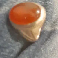 انگشتر فاخر رکاب نقره   استاد احمد معضی (ری احمد)