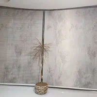 پرده زبرا پارچه ترک درجه یک نو|پرده، رانر، رومیزی|فردیس, شهرک ارم|دیوار