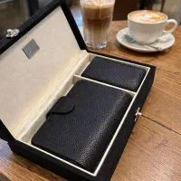 ست دوتکه چرم طبیعی