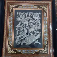 تابلو منبت کاری دست ساز اصفهان|صنایع دستی و سایر لوازم تزئینی|همدان, |دیوار