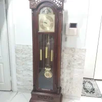 ساعت ایستاده تمام چوب