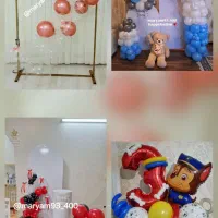 اجرای انواع بادکنک آرایی و بالنو بوکت|خدمات پذیرایی، مراسم|اردبیل, |دیوار