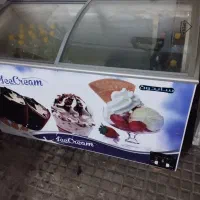 یخچال فریزر بستنی نو