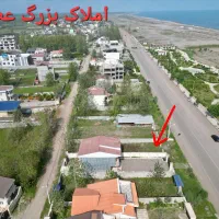 350 متر زمین قواره اول ساحل زیبای شهر چاف