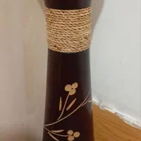 گلدان چوبی